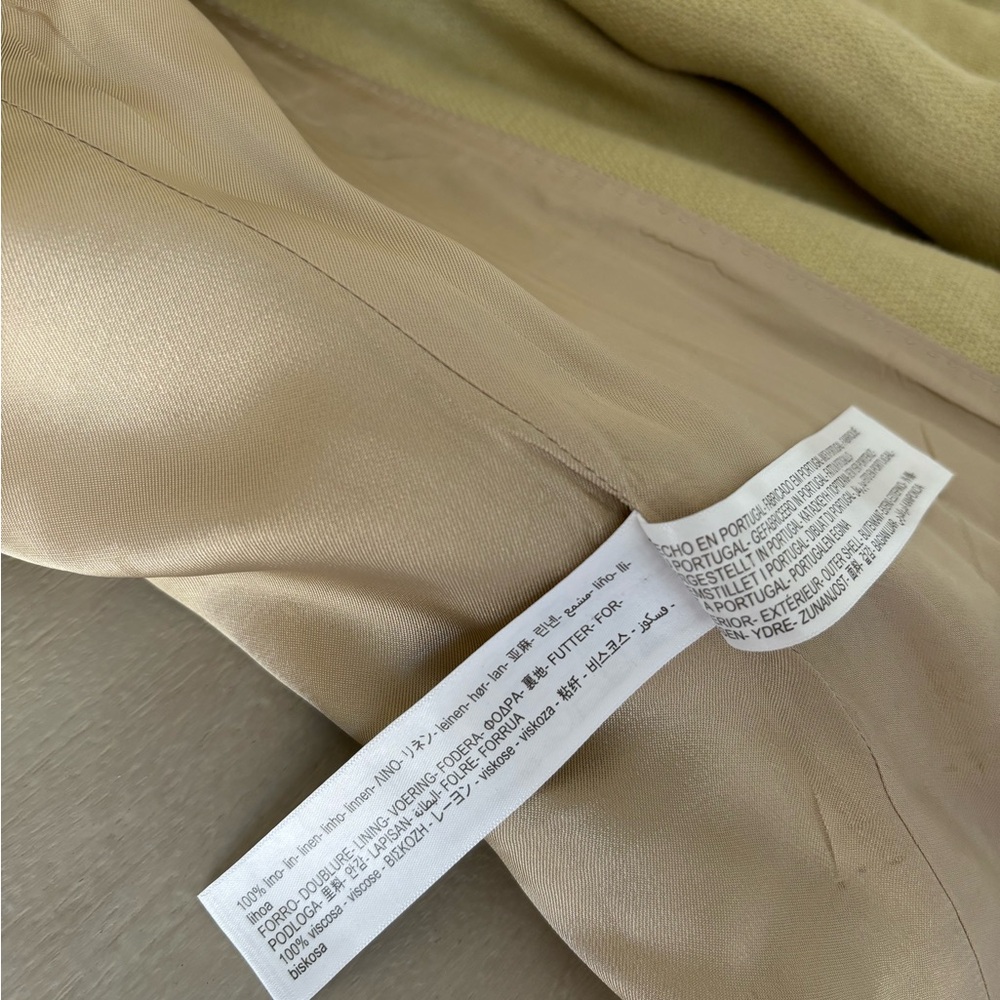 Massimo Dutti Limited Edition Linen Pant Suit size 6 - Picture 6 of 14